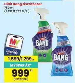 Interspar Cillit Bang tisztítószer ajánlat