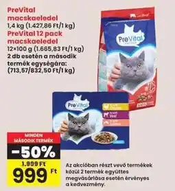 Interspar PREVITAL Macskaeledel ajánlat