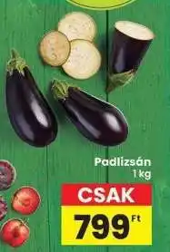 Interspar Padlizsán ajánlat