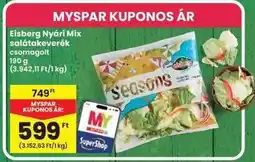 Interspar Eisberg Nyári Mix salátakeverék csomagolt ajánlat