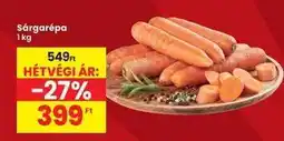 Interspar Sárgarépa ajánlat