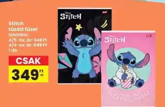 Interspar Stitch tűzött füzet ajánlat