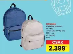 Interspar Hátizsák ajánlat