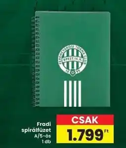 Interspar Fradi spirálfüzet ajánlat