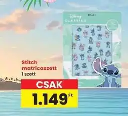 Interspar Stitch matricaszett ajánlat