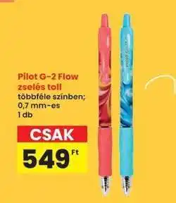 Interspar Pilot G-2 Flow zselés toll ajánlat