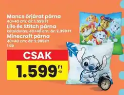 Interspar LILO ÉS STITCH PÁRNA ajánlat