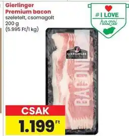 Spar Gierlinger Premium Bacon ajánlat