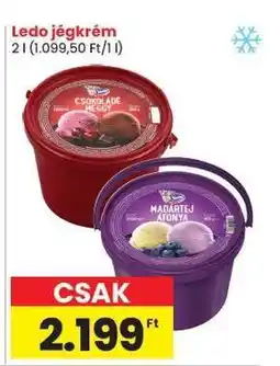 Spar Ledo jégkrém ajánlat