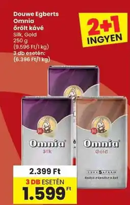 Spar Douwe Egberts Omnia Őrölt Kávé ajánlat