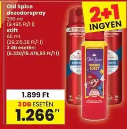 Spar Old Spice dezodorspray ajánlat