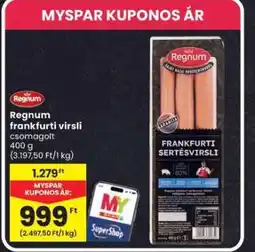 Spar Regnum Frankfurti virsli ajánlat