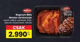Spar Regnum BBQ Mester sertéstarja ajánlat