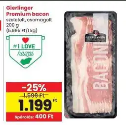 Spar Gierlinger Premium Bacon ajánlat