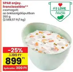 Spar SPAR enjoy. franciasaláta ajánlat