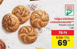 Spar Teljes kiőrlésű császárzsemle ajánlat