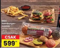 Spar Mini hamburgerzsemle ajánlat