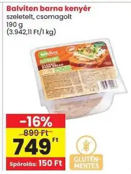 Spar Balviten barna kenyér ajánlat