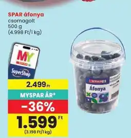 Spar SPAR áfonya ajánlat