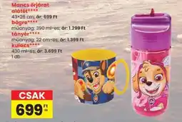 Spar Mancs őrjárat alátét ajánlat