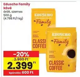 Spar EDUSCHO FAMILY KÁVÉ ajánlat