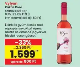 Spar Vylyan Kakas Rozé ajánlat
