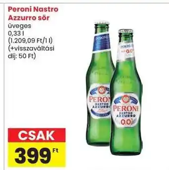 Spar Peroni Nastro Azzurro sör ajánlat