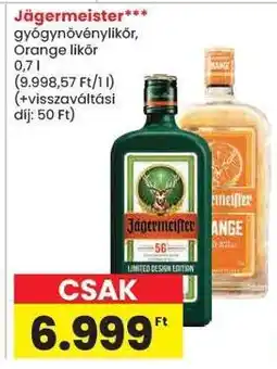 Spar Jägermeister ajánlat