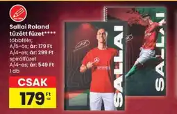 Spar Sallai Roland tűzött füzet ajánlat