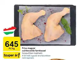 Tesco Friss magyar csirkecomb farrésszel ajánlat