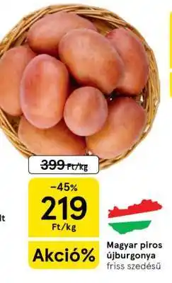Tesco Magyar piros újburgonya ajánlat