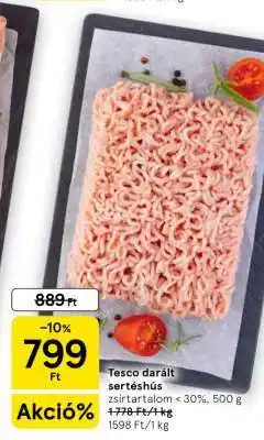 Tesco Tesco darált sertéshús ajánlat