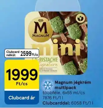 Tesco Magnum jégkrém multipack ajánlat