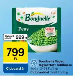 Tesco Bonduelle Vapeur fagyasztott zöldborsó ajánlat