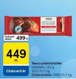 Tesco Tesco piskótatallér ajánlat