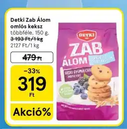 Tesco Detki Zab-Álom omlós keksz ajánlat