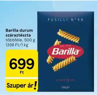 Barilla durum száraztészta