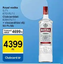 Tesco ROYAL Vodka ajánlat