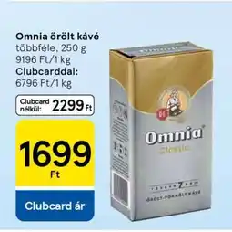 Tesco OMNIA őrölt kávé ajánlat