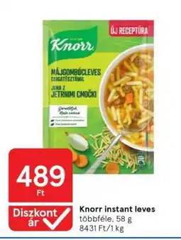 Tesco Knorr instant leves ajánlat