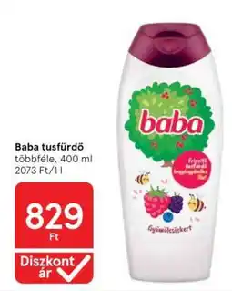 Tesco BABA Tusfürdő ajánlat
