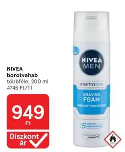 Tesco NIVEA BOROTVAHAB ajánlat