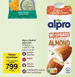 Tesco Alpro növényi alapú ital ajánlat