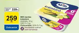 Tesco Milli mentes krémtúró ajánlat