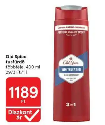 Tesco OLD SPICE Tusfürdő ajánlat