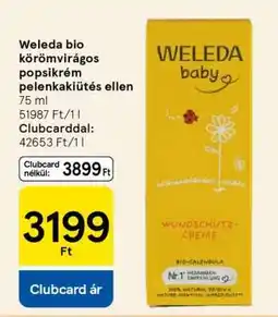 Tesco Weleda bio körömvirágos popsikrém pelenkakiütés ellen ajánlat