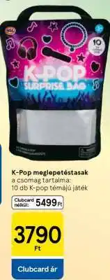 Tesco K-Pop meglepetéstasak ajánlat