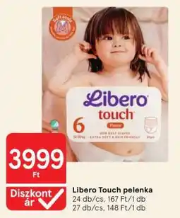 Tesco Libero Touch pelenka ajánlat