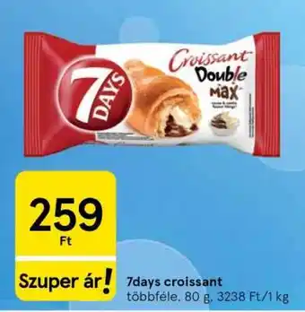 Tesco 7days croissant ajánlat