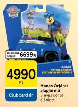 Tesco Mancs Őrjárat alapjármű ajánlat